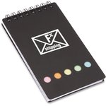 Spiral Pocket Flag Buddy Jotter - Opaque