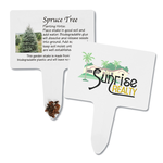 Compostable Seed Stakes - Spruce Tree