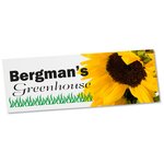 Removable Vinyl Bumper Sticker - 3-3/4
