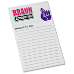 Bic Business Card Magnet with Note Pad - Don't Forget