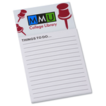 Bic Business Card Magnet with Note Pad - Thumb Tacks