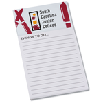 Bic Business Card Magnet with Note Pad - Pens