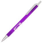 Value Click Pen - Translucent - Silver - 24 hr