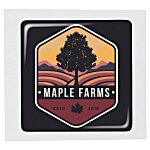Dome Sticker - Square - 1-1/16
