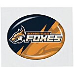 Dome Sticker - Oval - 1-1/8