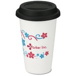 Terra Coffee Cup - 11 oz. - Flowers
