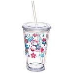 Spirit Tumbler - 16 oz. - Flowers