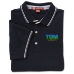 Harriton 5.9 oz. Cotton Jersey Polo w/Tipping - Men's