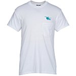 Gildan 5.6 oz. DryBlend 50/50 Pocket T-Shirt - White