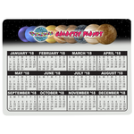 Repositionable Laptop Calendar