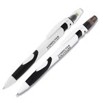 Fame Pen/Highlighter and Pencil Set - White