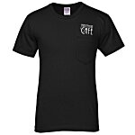 Bayside USA Made T-Shirt w/Pocket - Colors