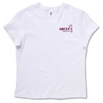 Bella Crewneck Jersey T-Shirt - Ladies' - White