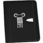 Eclipse Bonded Leather Zippered Portfolio