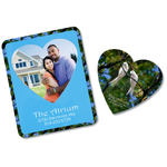 Bic Magnetic Photo Frame - Heart - Colors