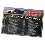 NASCAR Racing Schedule Magnet - 30 mil