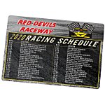 NASCAR Racing Schedule Magnet - 20 mil