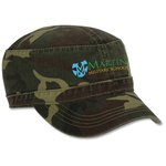 Military Cap - Embroidered - Camo