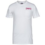 Bayside Union Made Pocket T-Shirt - White