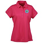 Contrast Stitch Micropique Polo - Ladies'