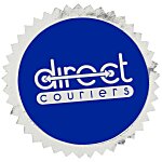 Embossed Seal by the Roll - Circle - Pinked Edge - 1-1/4