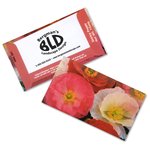 Business Card Seed Packet - Shirley Poppy