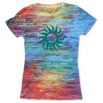 Blue 84 Juniors' Burnout Sublimated Tee - Static