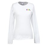 Gildan SoftStyle LS T-Shirt - Ladies' - Emb - White