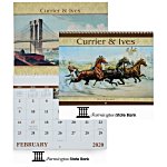 Currier & Ives Calendar - Spiral
