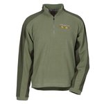 Color Block Microfleece Pullover