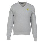 Ultra-Soft Cotton V-Neck Sweater - Men's