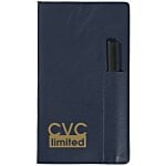Memo Book with Flat Pen - Opaque