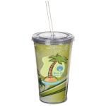 Spirit Insert Tumbler w/Straw - 16 oz.
