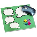 Notepad Mouse Pad - Message Bubbles