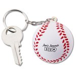 Squishy Key Tag - Baseball