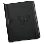 Wingtip Zippered Padfolio - 24 hr