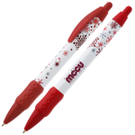 Bic Widebody Pen w/Grip - Snowflakes