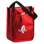 Metallic Laminated Gift Tote