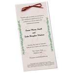 Seeded Invitation/Program - 9