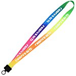 Tie-Dye Multicolor Lanyard - 3/4