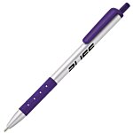 Value Grip Click Pen - Silver