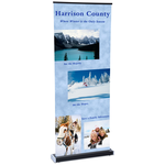 Square-Off Retractable Banner - 35-1/4