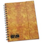 Faux Leather Magnetic Journal w/Pen