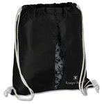 Peekaboo Print Sportpack - Black Lace