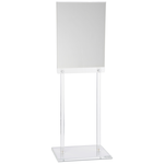 Floor Poster Stand – Clear