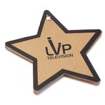 V Natural Kraft Jotter - Star - Closeouts