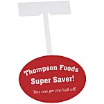 Shelf Wobblers - Oval w/o Adhesive