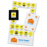 Bic Mood Frame Magnet - Smiley Faces