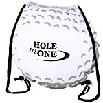 Game Time! Golf Ball Drawstring Backpack