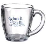 Tapered Glass Mug - 16 oz.